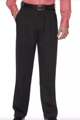 NWT Croft & Barrow Dress Pants Men 40X36 Classic Fit Easy Care Pleated Big Tall