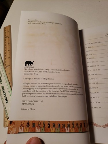 The Egyptian Book of the Dead Hardcover Book - Picture 14 of 23