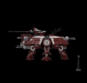 Star Wars Dropship with AT-OT Walker Lego MOC #10195 & 75337 X 2