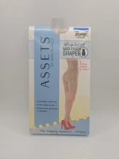 Assets by SPANX Size 4 High Waist Mid Thigh Shapewear Nude Sara Blakely NWT