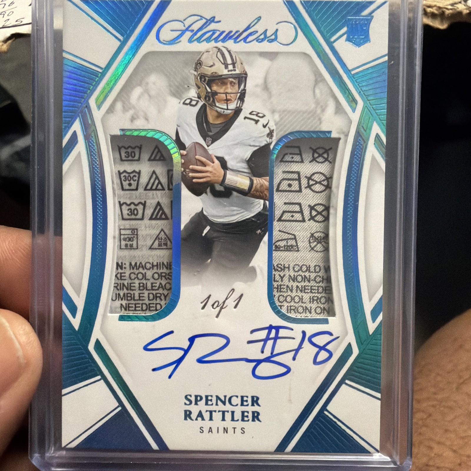 Spencer Rattler Flawless Auto 1/1