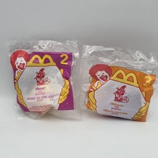 Vtg 1990's McDonalds Halloween Happy Meal Toys Lot Sealed Party Favor