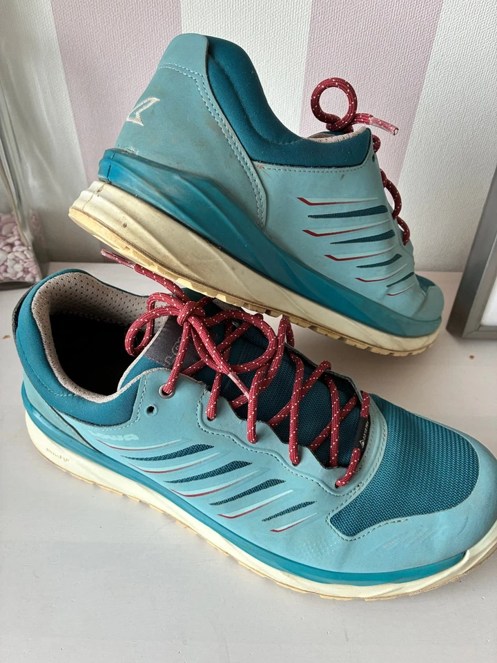LOWA Wanderschuhe türkis TOP Gr.41,5 AXOS GTX