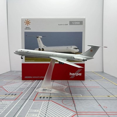   Herpa Wings 1/200 RADA/Malév/Cubana/Lot/Ukraine/Interflug/CAS Ilyushin IL-62