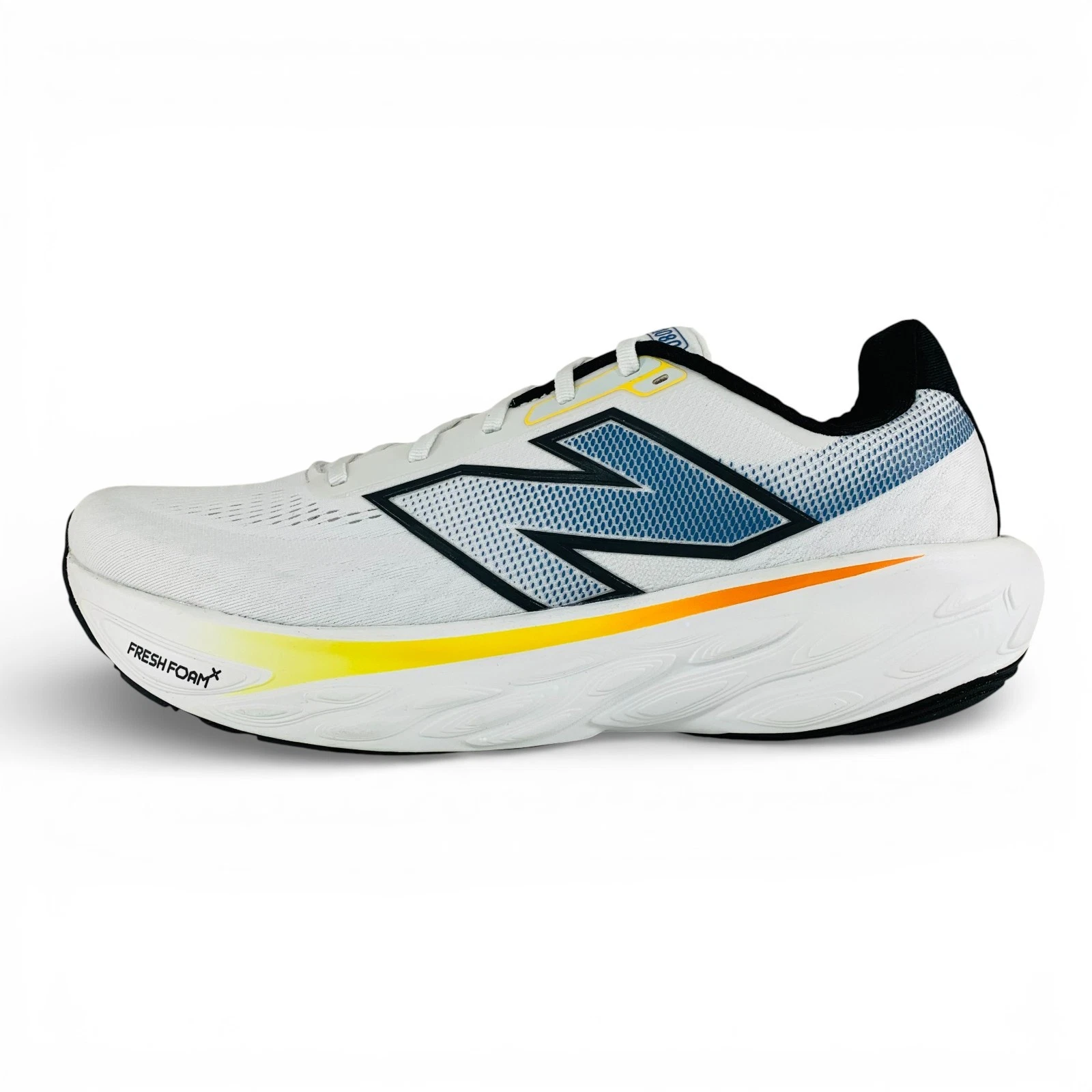 New Balance Fresh Foam X 1080v14 White Black Blue Men's Running Shoes M108014T