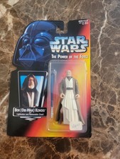 Star Wars Power of the Force Ben Obi-Wan Kenobi 3.75 Action Figure 1995 Kenner