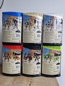 LEGO Bionicle Glatorian Kit Complete With Canisters And Instructions Malum Gresh