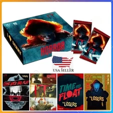 OFFICIAL IT WB Horror Trading Cards Premium Hobby Box 6 Pack Sealed New US