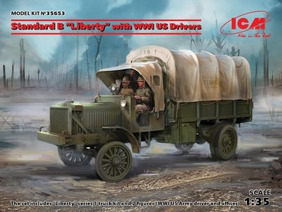 ICM35653 ICM _S 1/35 Standard B Liberty w/ US Drivers