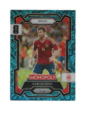 2026 Prizm Monopoly FIFA World Cup Xabi Alonso Blue Icons Prizms #40 Spain