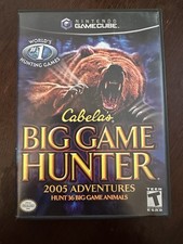 Cabela's Big Game Hunter 2005 (Nintendo GameCube, 2004) Complete With Manual