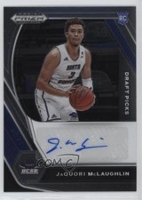 2021-22 Panini Prizm Draft Picks JaQuori McLaughlin #DP-JQM Auto 4f5