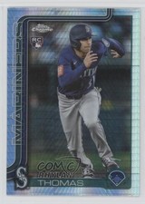 2025 Topps Chrome Update Prism Refractor Rhylan Thomas #USC185 1i5e