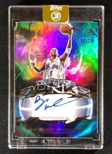 1/25 JSY# 1/1 2025-26 Topps Three 3 Anfernee Hardaway Bronze Thunder Dunks Auto