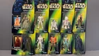 Kenner Star Wars: The Power of the Force 1995 Lot of 10 Figures 3.75" Green Card