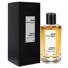 Roses Vanille by Mancera 4 oz EDP Perfume for Men Women Unisex New in Box