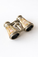 Antique Opera Glasses Mother of Pearl Binoculars Victorian 1890s Rare