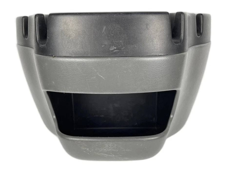 Ford Van E250 E350 2003-21 consola central delantera conjunto portavasos gris Foto 4 de 4