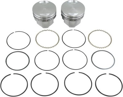 KB Performance Hypereutectic Piston 3.498'' Standard 9.0:1 Flat Top #KB295.STD