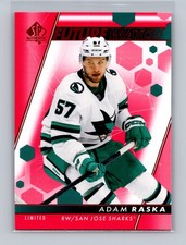 2022-23 Sp Authentic Adam Raska #175 Future Watch Limited Red (RC) Rookie