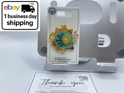 2025 Authentic Shanghai DisneyWinnie the Pooh Pin Badge New