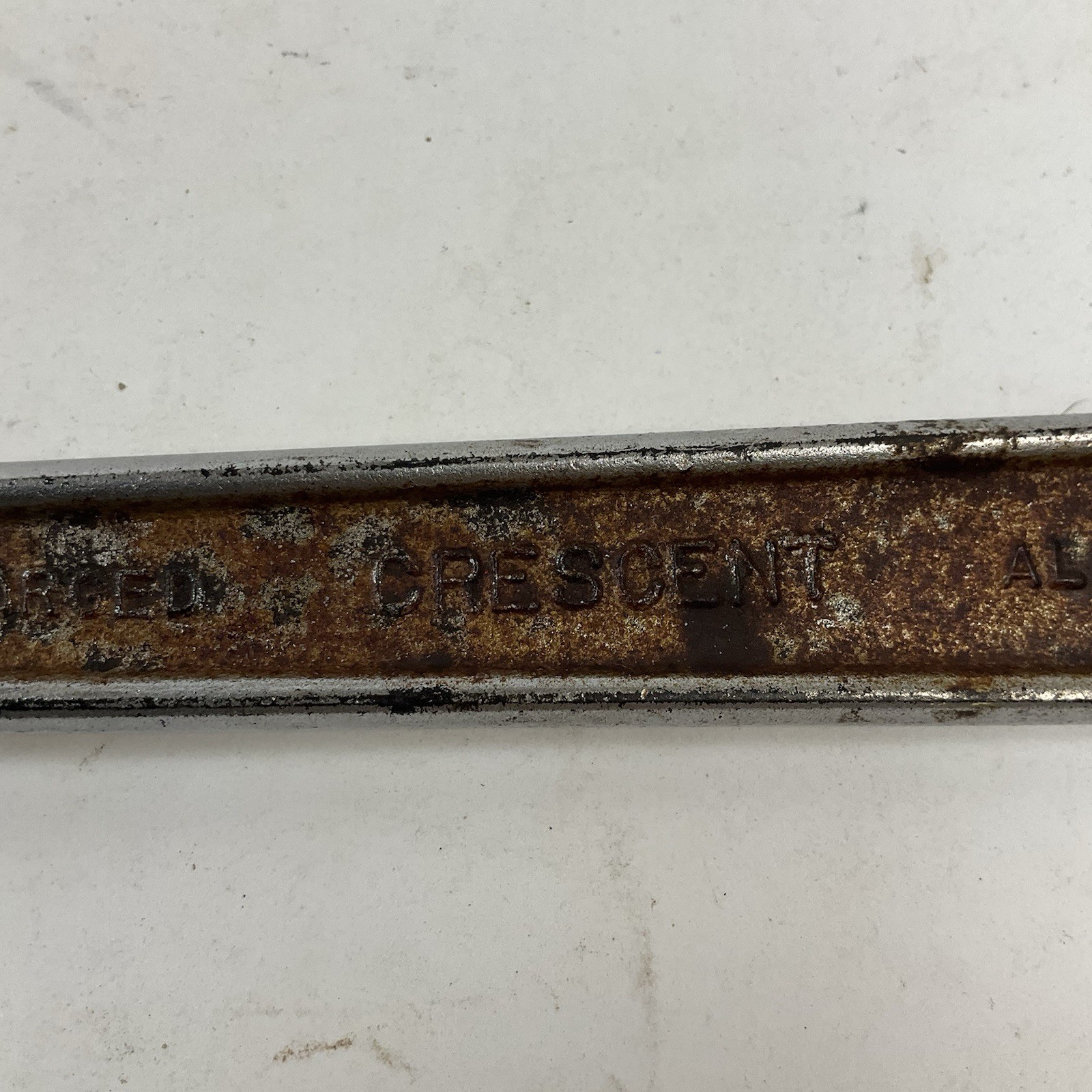 Vintage Adjustable Wrench 10" Crescent Tool Co. Jamestown N.Y. USA Forged Alloy 