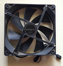 Antec 120mm Black Case Fan 3-Pin 12V Ball 2000RPM 83CFM