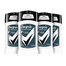 Degree Men UltraClear Antiperspirant Deodorant Black  2.7 Ounce Pack of 4 