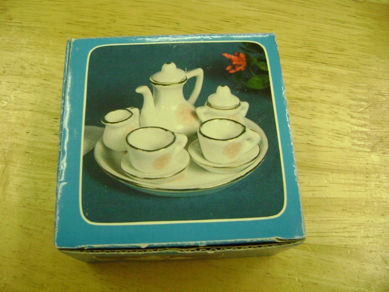  Miniature Tea Set-Vintage