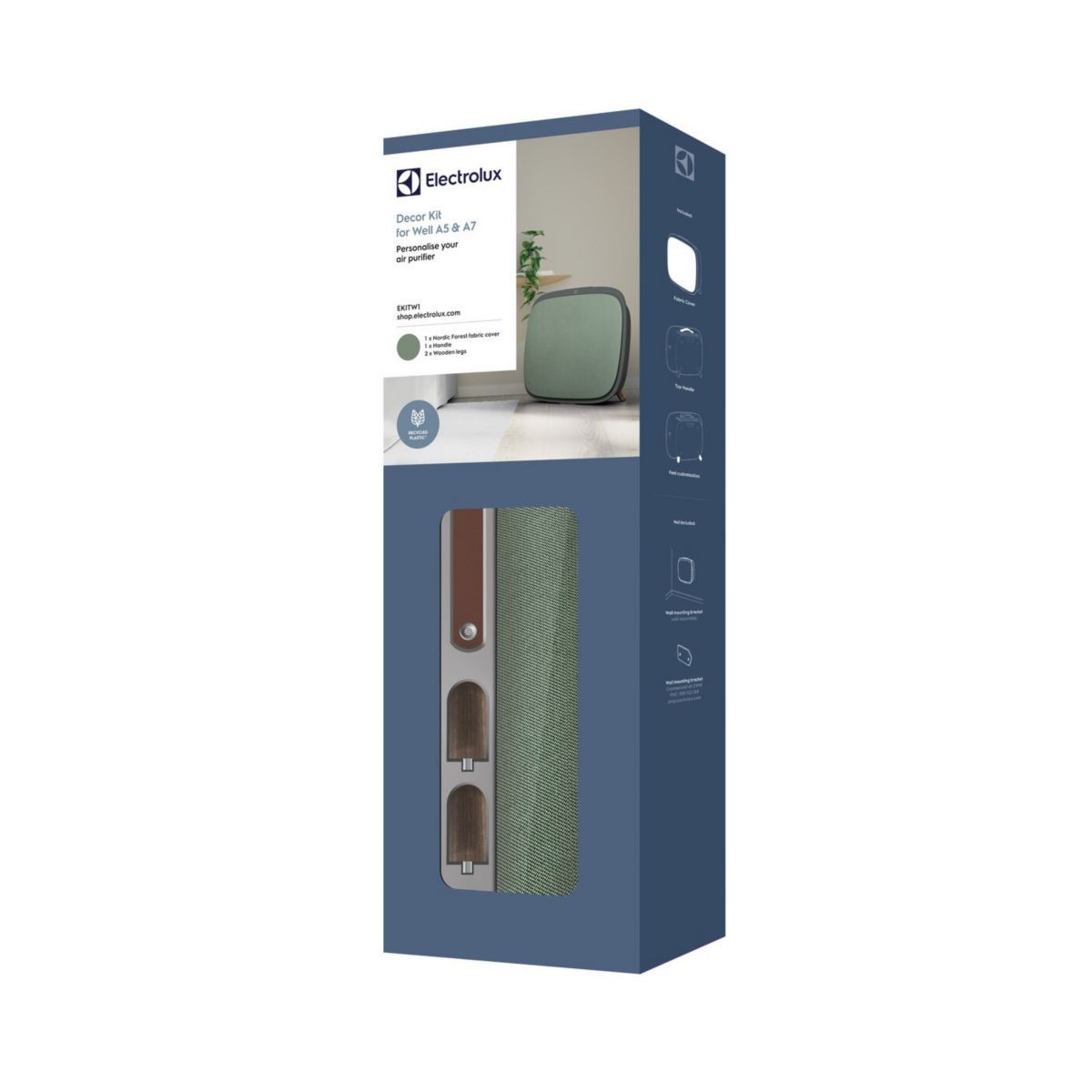 Kit décoration Electrolux Nordic Forest en acier brossé et finitions premium