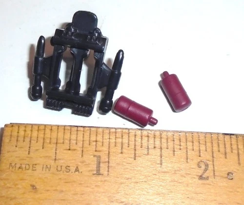 GI Joe Figure Accessory 2008 Cobra Diver     SCUBA Backpack with Removable Tanks