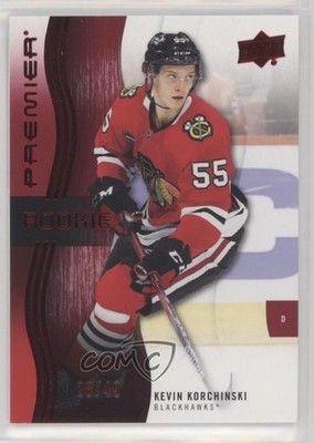 2023 Upper Deck Premier Rookies Ruby 28/49 Kevin Korchinski #146 Rookie RC v1i