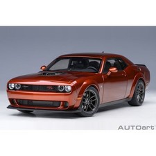 AUTOart 71773 1/18 Dodge Challenger R/T Scat Pack Widebody 2022 Cinnamon Stick