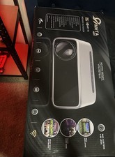 Compatible Smart LED Projector and 150" Motorized Electric Projector Screen