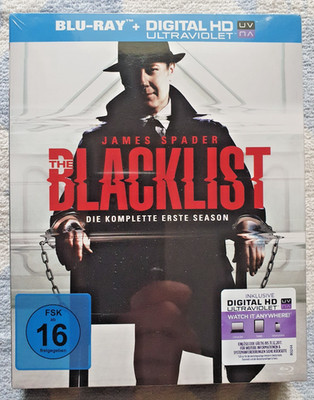 The Blacklist - Season 1 (6 Blu-rays)  Staffel 1 NEU OVP    James Spader