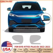 For BYD Atto 3 2022-2023 Rearview Mirror Precut Paint Protection Film Clear PPF
