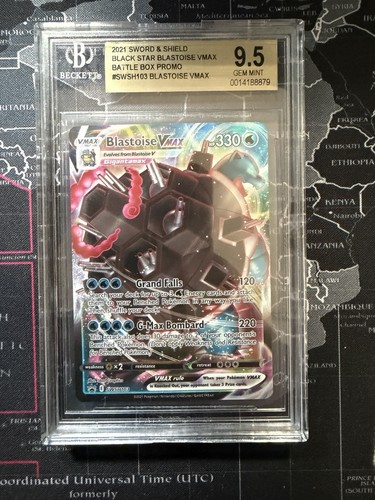 Blastoise VMAX graded BGS 9.5 for sale on eBay