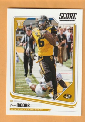 J'mon Moore Missouri Tigers 2018 Score #433 RC Missouri City Texas