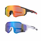 ROCKBROS Cycling Sunglasses Polarized Full Frame Glasses UV400 With Myopia Frame