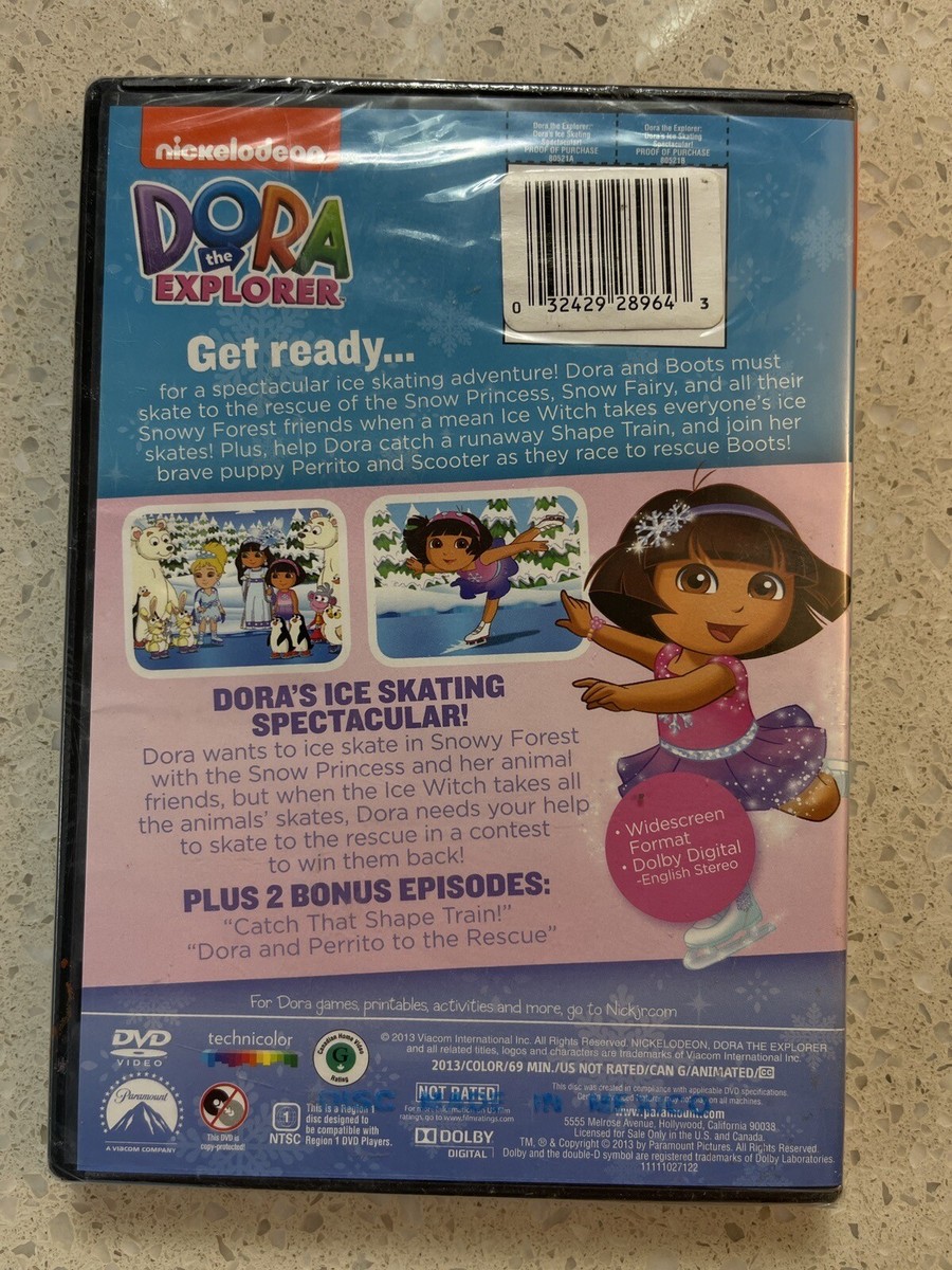 Dora the Explorer: Dora's Ice Skating Spectacular - DVD - New