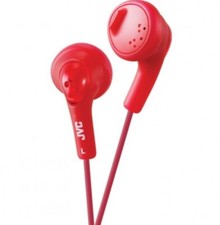 JVC HAF160R Gumy Ear Bud Headphone RED JVCHAF160R