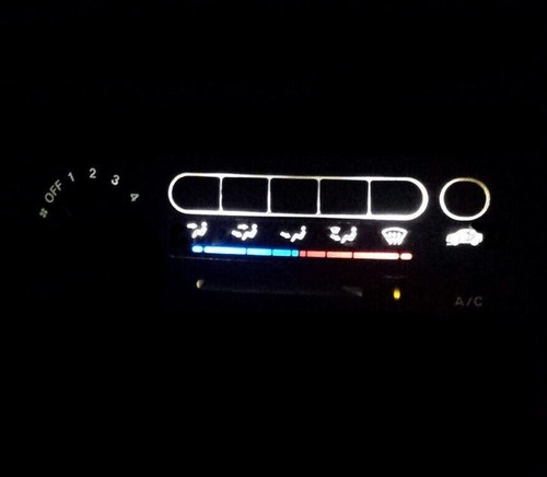 Blue Gauge Cluster + Climate control Led Kit For Honda Civic del sol 1993-1997 - Picture 8 of 8