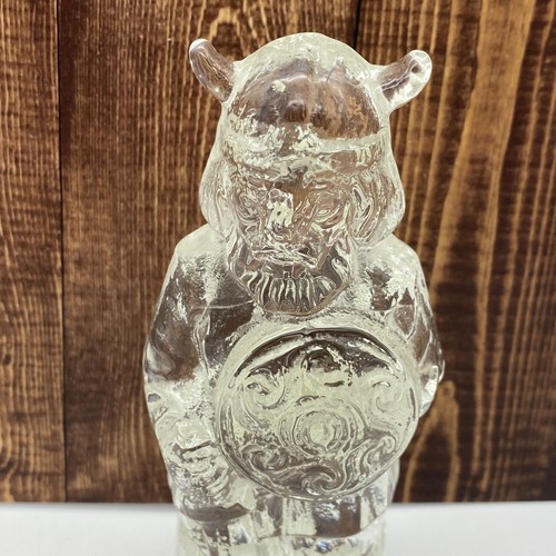 Bohemian Glass Viking Figurine Figure made Czechoslovakia Bohemia - Picture 5 of 7