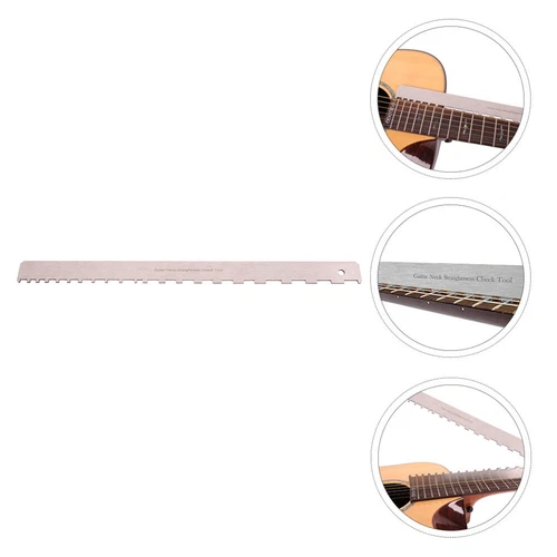  Guitar Neck Measurement Tool Notched Straightedge Acoustic Relief Gauge