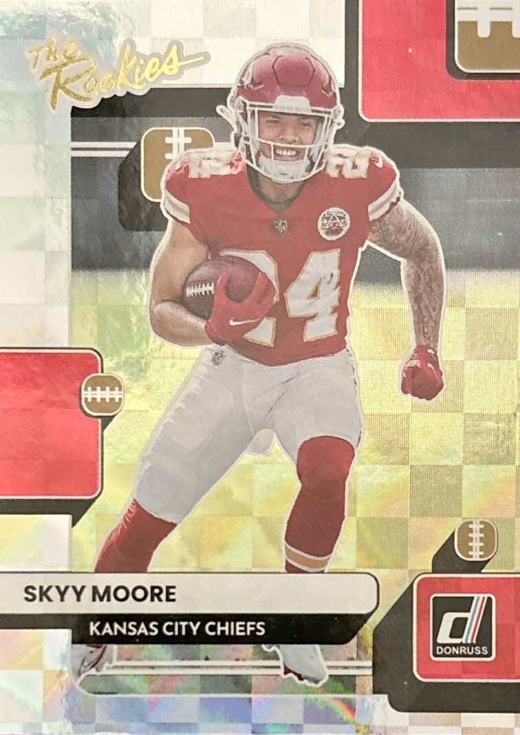 2022 Panini Donruss - The Rookies #TR-24 Skyy Moore (RC)