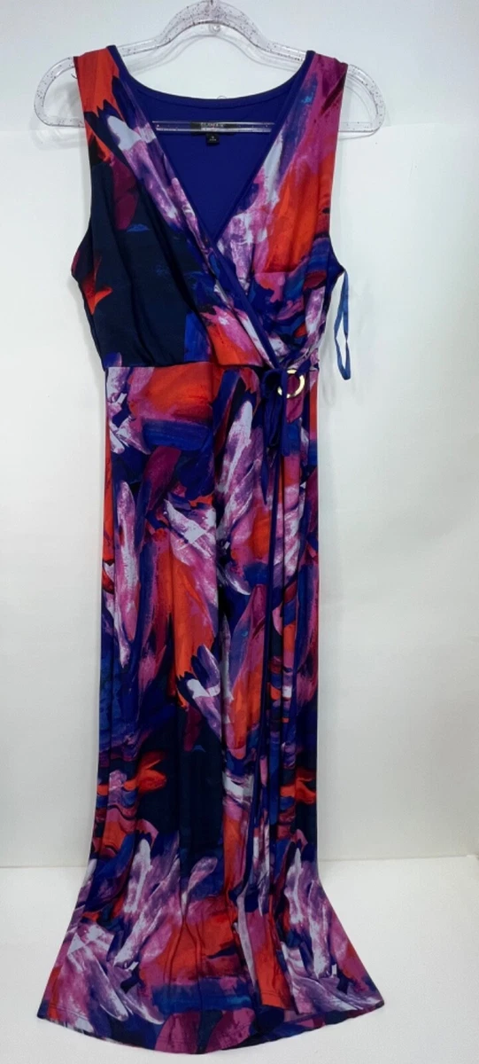 westside tiered layered stripes floral print maxi dress reviews Entro Floral Print Tiered Midi Dress in Blue S