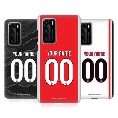CUSTOM PERSONALIZED S.L. BENFICA 2021/22 KIT SOFT GEL CASE FOR HUAWEI PHONES 4