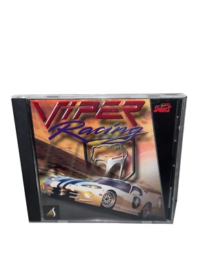 Vintage 90s Viper Racing (PC, 1998) Sierra Sports PC CD-ROM