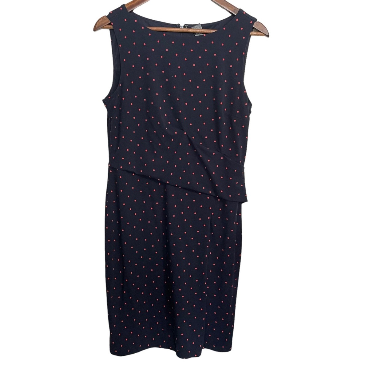 ann taylor blue polka dot dress drjuliemarshall on LTK