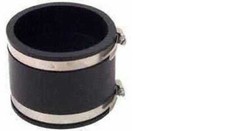 NEW FERNCO P1056-88 8" PVC RUBBER BLACK FLEXIBLE PIPE COUPLING